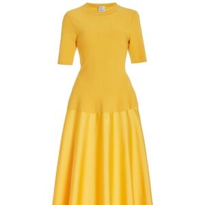 Simkhai Yellow Dress